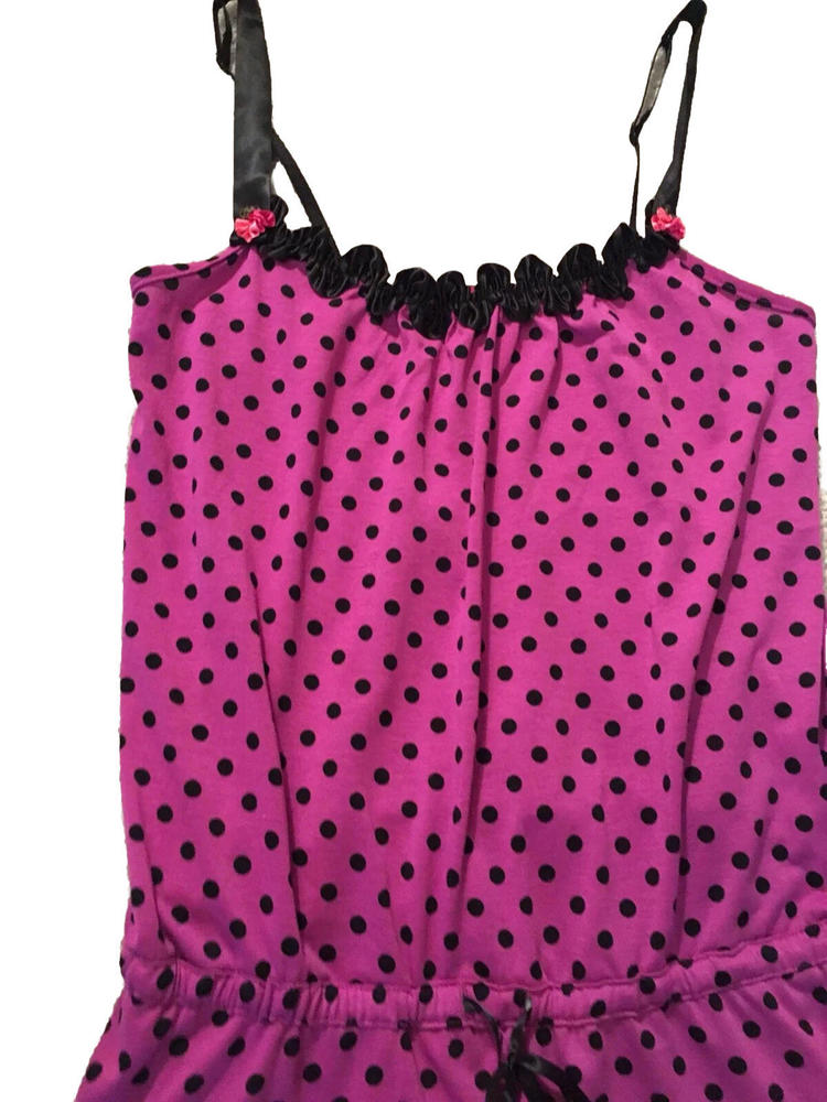 Betsey Johnson Intimates Sleep / Lounge Romper - Size M Medium Purple - Picture 3 of 6